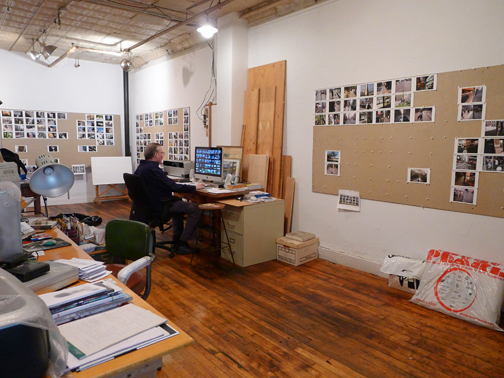 Kevin Franke in studio
